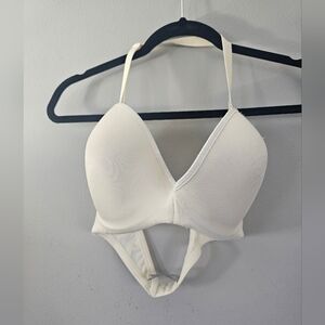 Elegant White Women's Bra